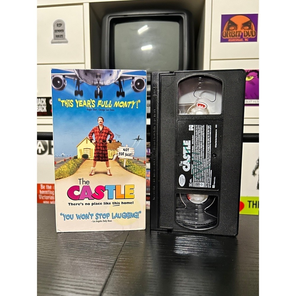 The Castle VHS 1999 Miramax Comedy Movie Australian Cult Classic Rated R NTSC